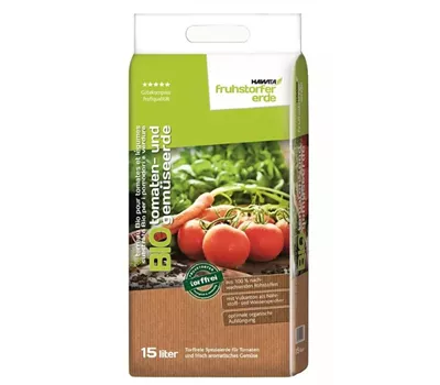Bio Aussaat und Kräutererde Hawita 15 l Bio Aussaat und Kräutererde Hawita 15 l